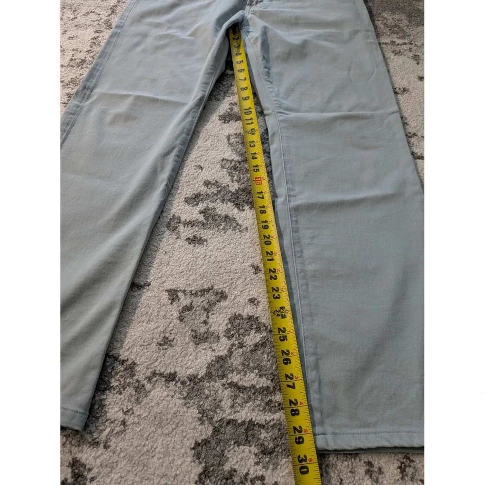 AG Adriano Goldschmied The Graduate Jeans Mens 34x34 Light Blue Cotton Blend‎